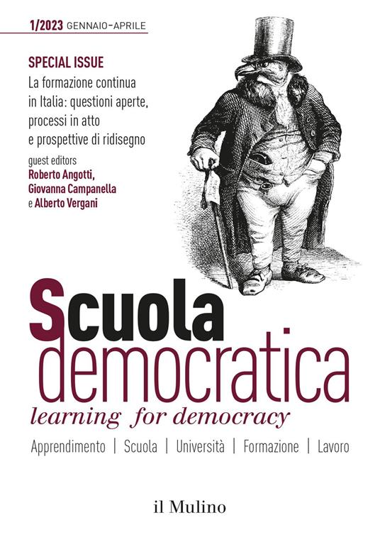 Scuola democratica. Learning for democracy (2023). Vol. 1 - copertina
