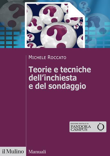 Teorie e tecniche dell'inchiesta e del sondaggio - Michele Roccato - copertina