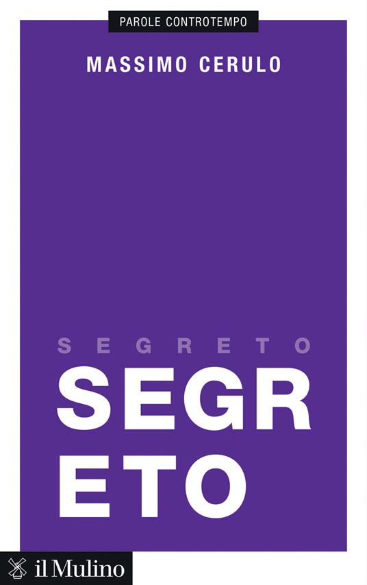 Segreto - Massimo Cerulo - copertina