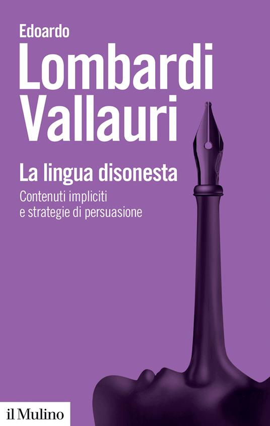 La lingua disonesta - Edoardo Lombardi Vallauri - copertina