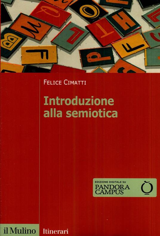 Introduzione alla semiotica - Felice Cimatti - copertina