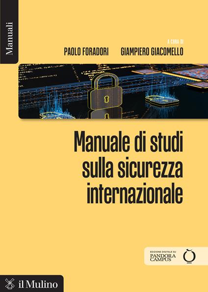 Manuale di studi sulla sicurezza internazionale - copertina