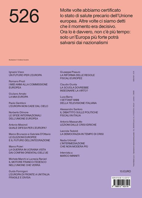 Il Mulino. Rivista trimestrale di cultura e di politica (2024). Vol. 2: Il futuro dell'Europa, l'Europa del futuro - 9
