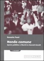 Mondo comune. Spazio pubblico e libertà in Hannah Arendt