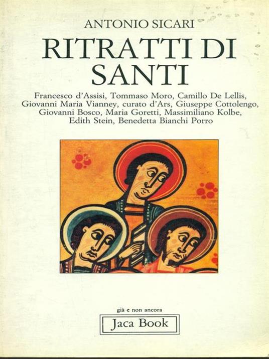 Ritratti di santi - Antonio Maria Sicari - copertina