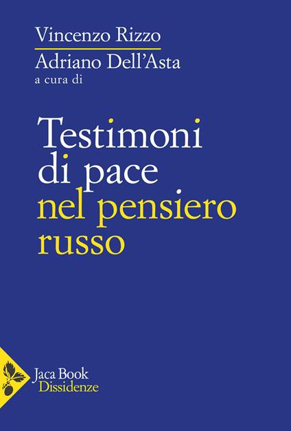 Testimoni di pace nel pensiero russo - copertina