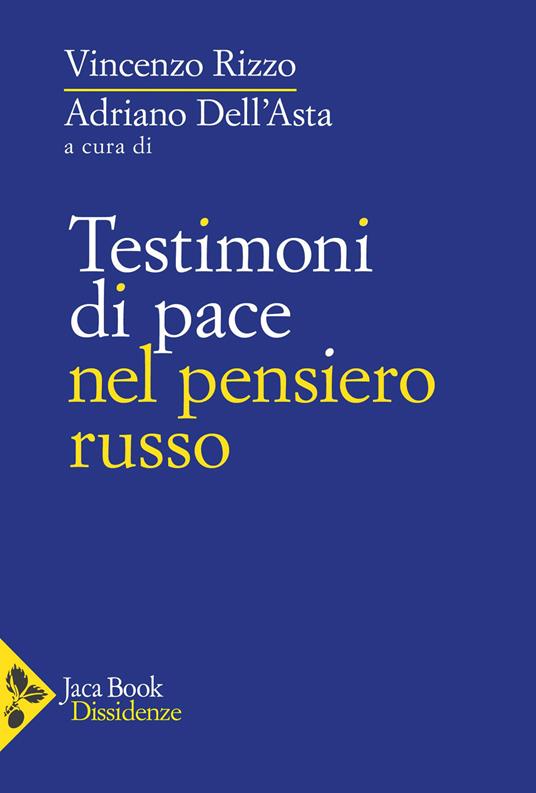 Testimoni di pace nel pensiero russo - copertina