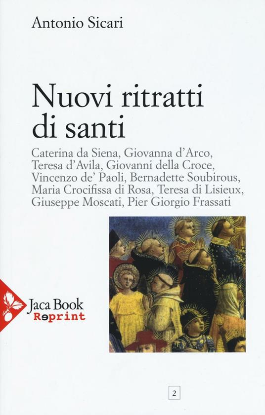 Nuovi ritratti di santi - Antonio Maria Sicari - copertina