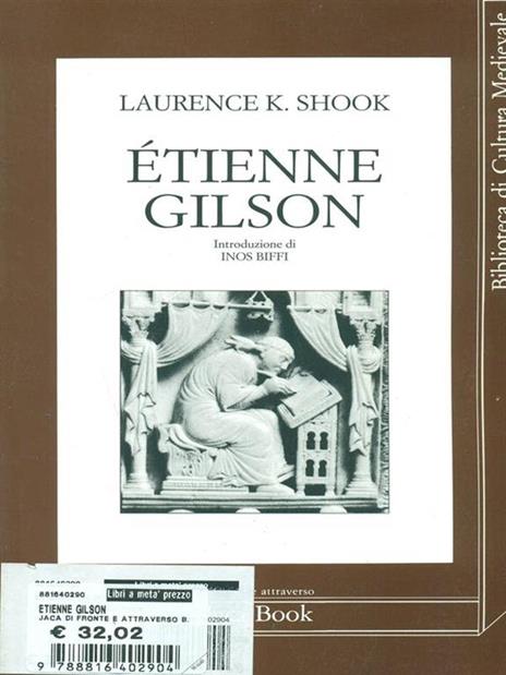 Etienne Gilson - Shook - 2