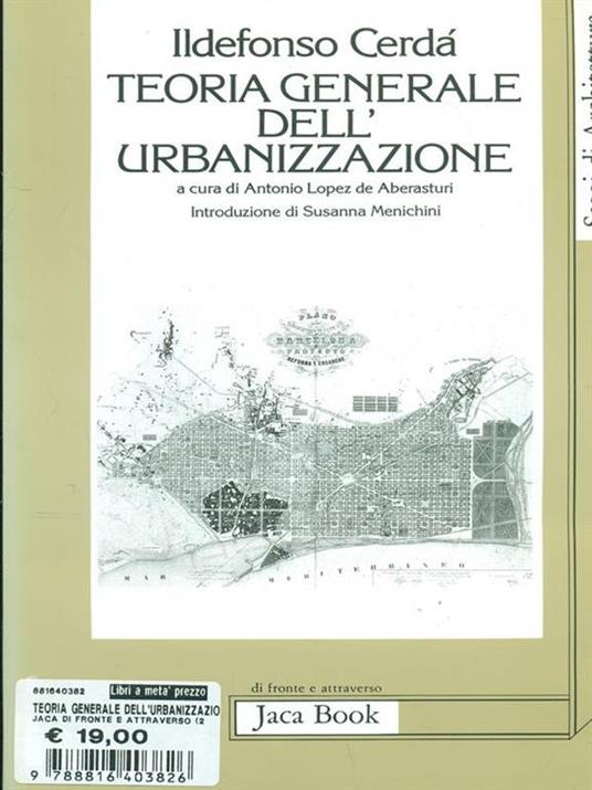 Teoria generale dell'urbanizzazione - Ildefonso Cerdà - 2