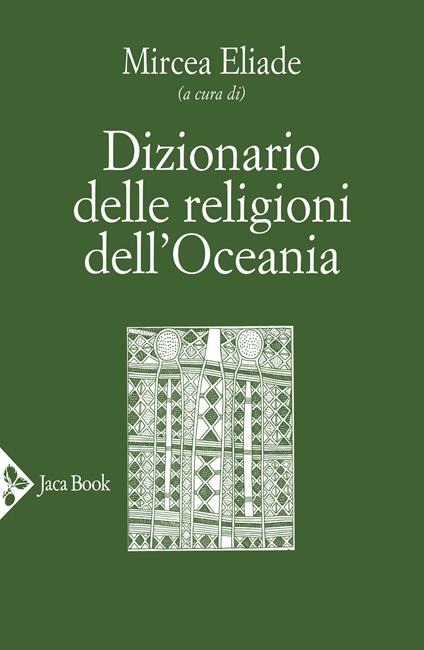 Dizionario delle religioni dell’Oceania - copertina