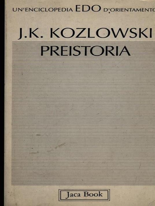 Preistoria - Janusz Kozlowski - copertina