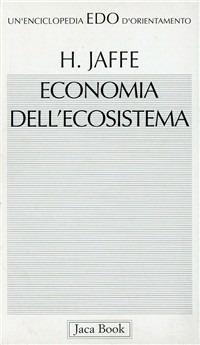 Economia dell'ecosistema - Hosea Jaffe - copertina