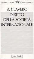 Diritto della società internazionale - Bartolomé Clavero - copertina