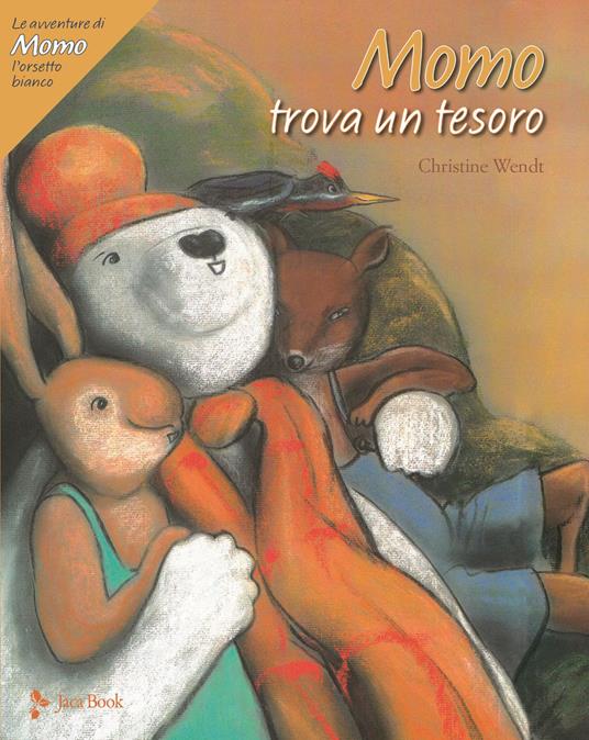 Momo trova un tesoro. Le avventure di Momo, l'orsetto bianco. Ediz. a colori - Christine Wendt - copertina