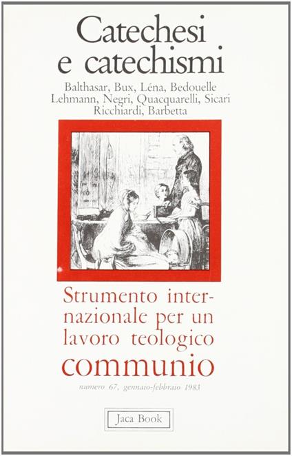 Catechesi e catechismi - copertina