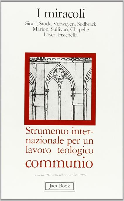 Miracoli - copertina