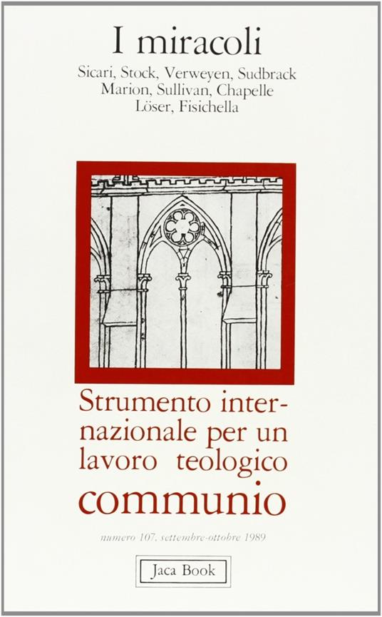 Miracoli - copertina
