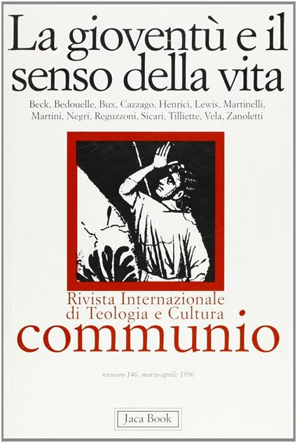 La gioventù e il senso della vita - copertina
