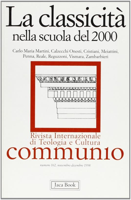 Classicità nella scuola del 2000 - copertina