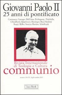 Giovanni Paolo II. 25 anni di pontificato - copertina