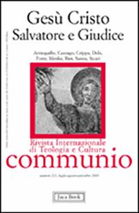 Gesù Cristo giudice e salvatore - copertina