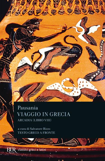 Viaggio in Grecia. Guida antiquaria e artistica. Testo greco a fronte. Vol. 8: Arcadia - Pausania - copertina