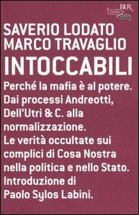 Intoccabili - Saverio Lodato,Marco Travaglio - copertina