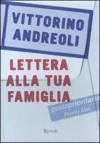 Lettera alla tua famiglia - Vittorino Andreoli - copertina