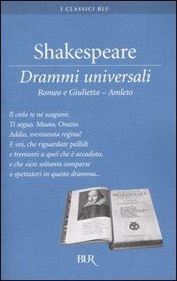 Drammi universali: Romeo e Giulietta-Amleto - William Shakespeare - copertina