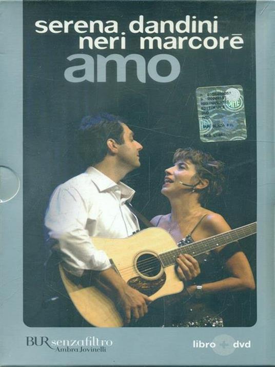 Amo. Con DVD - Serena Dandini,Neri Marcorè - copertina