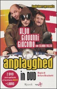 Anplagghed. DVD. Con libro - Aldo Giovanni e Giacomo - copertina