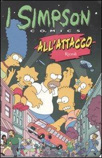 All'attacco. I Simpson - Matt Groening - copertina