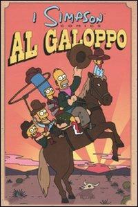 Al galoppo. Simpson comics - Matt Groening - copertina