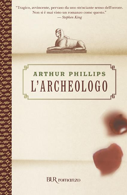 L'archeologo - Arthur Phillips - copertina