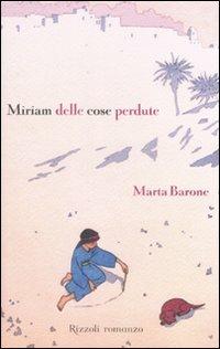 Miriam delle cose perdute - Marta Barone - copertina
