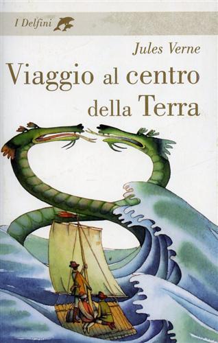 Viaggio al centro della Terra - Jules Verne - copertina