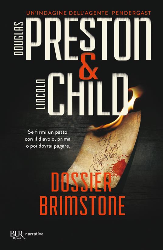 Dossier Brimstone - Douglas Preston,Lincoln Child - copertina