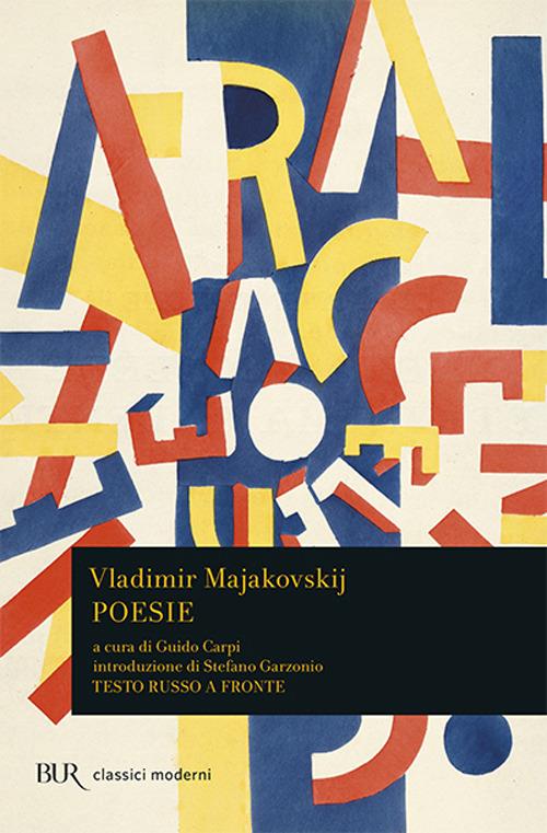 Poesie. Testo russo a fronte - Vladimir Majakovskij - copertina