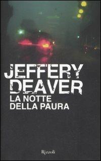 La notte della paura - Jeffery Deaver - copertina