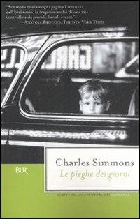 Le pieghe dei giorni - Charles Simmons - copertina