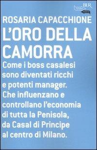 L'oro della camorra - Rosaria Capacchione - copertina