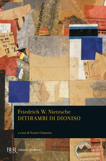 Ditirambi di Dioniso. Testo tedesco a fronte - Friedrich Nietzsche - copertina