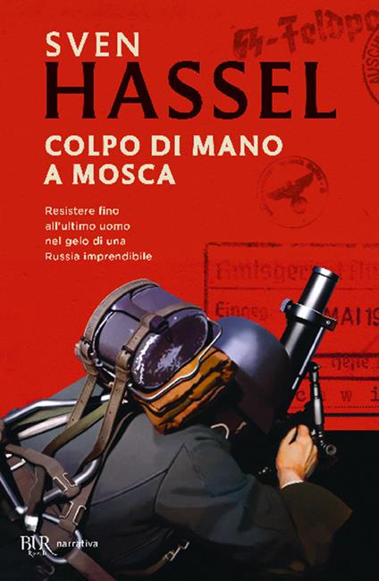 Colpo di mano a Mosca - Sven Hassel - copertina