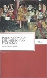 Libro Poesia comica del Medioevo italiano 