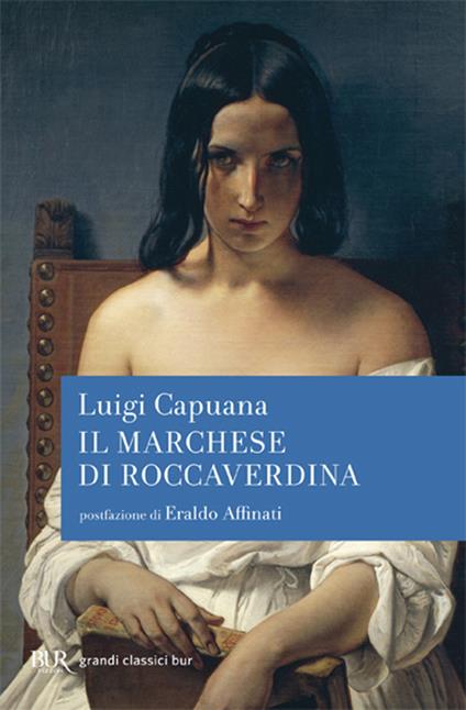 Il marchese di Roccaverdina - Luigi Capuana - copertina