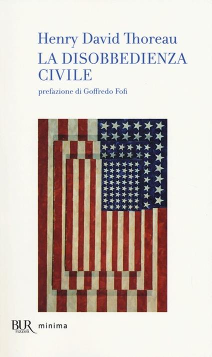 Disobbedienza civile - Henry David Thoreau - copertina