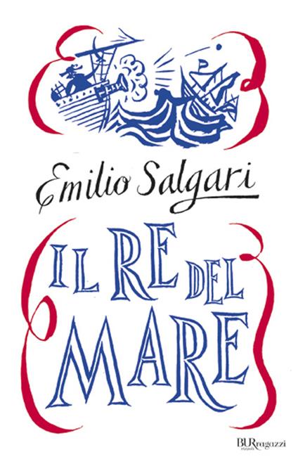 Il re del mare - Emilio Salgari - copertina