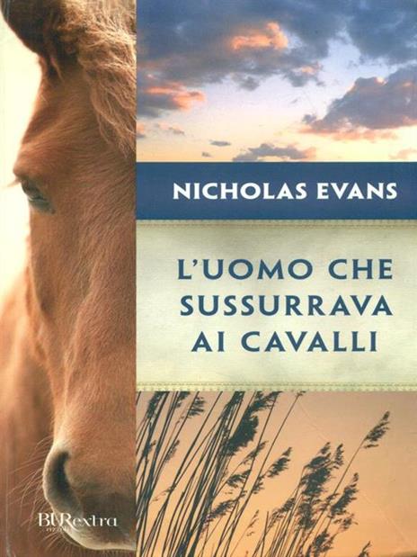 L'uomo che sussurrava ai cavalli - Nicholas Evans - copertina