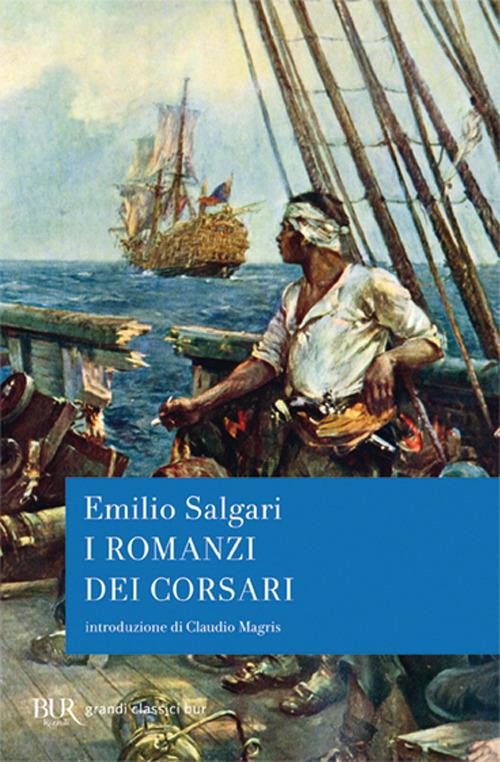 I romanzi dei corsari - Emilio Salgari - copertina